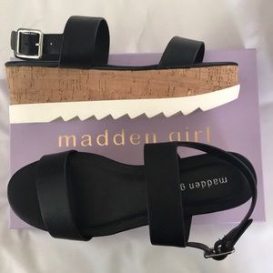 Madden girl/ Steve Madden platform sandals